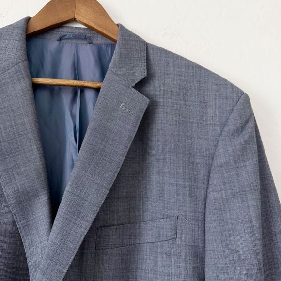 Ralph Lauren Blazer Mens Slim Fit Black Label Wool Sport Coat Blazer Size 46R - Picture 4 of 9